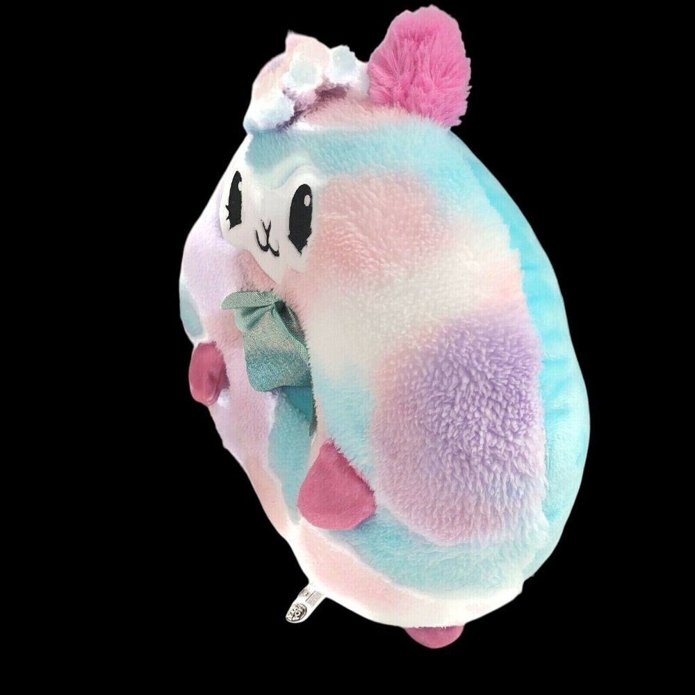 Pikmi Pops Doughmis ARCHURRO the Llama Jumbo Donut Plush 12" Rainbow Block Color - Picture 4 of 7